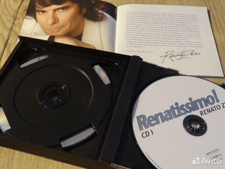 CD диски (комплект 3шт.) Ренато Дзеро