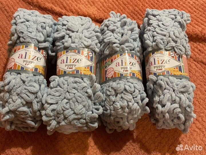 Пряжа alize puffy fine