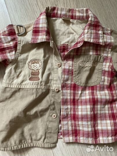 Рубашка для мальчика 86