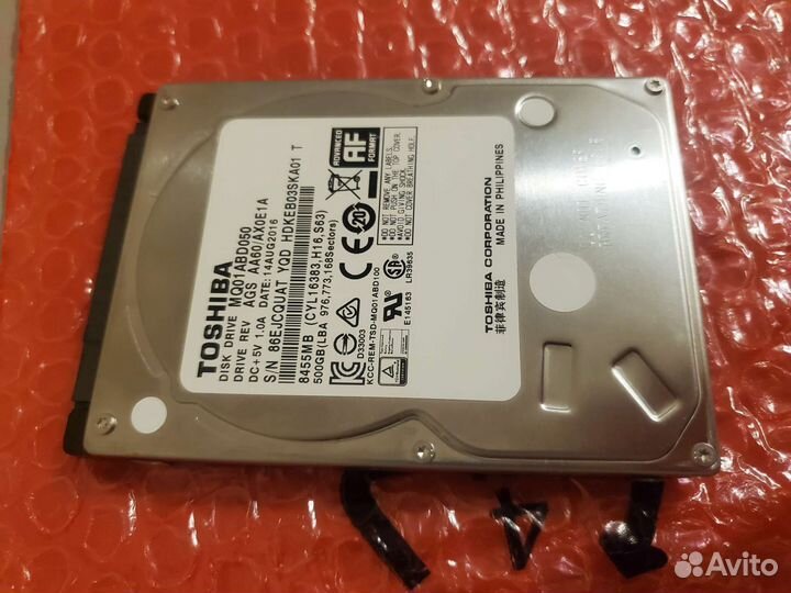 Жесткий диск HDD 500гб 2.5