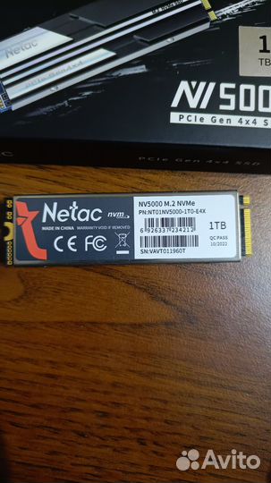 SSD M.2 Netac NV5000 1TB