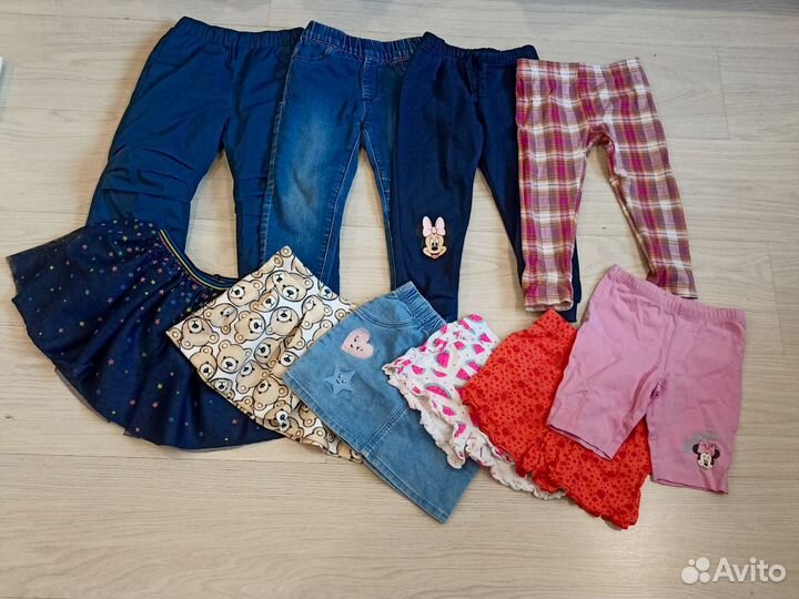 Пакет вещей на девочку 2-4 года