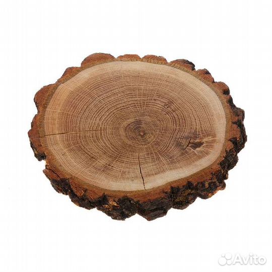 Доска для подачи блюд. С корой