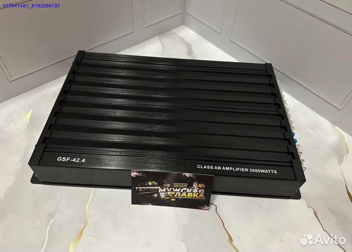 Новый усилитель GSF-42.4 3000W