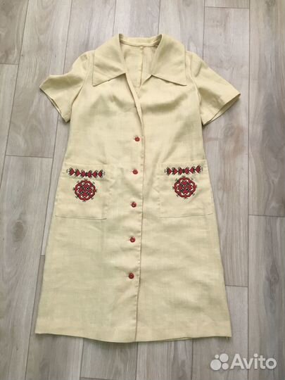 Халат лён СССР 44-46