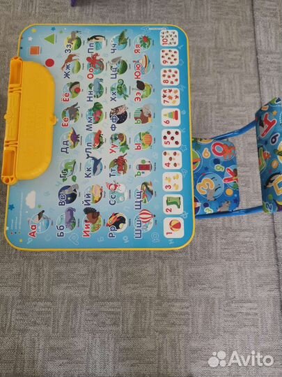 Стол детский Ника азбука синий