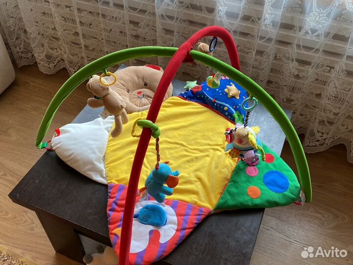 Развивающий коврик 3 в1