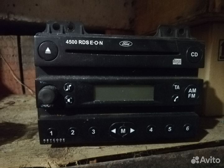 Магнитола форд