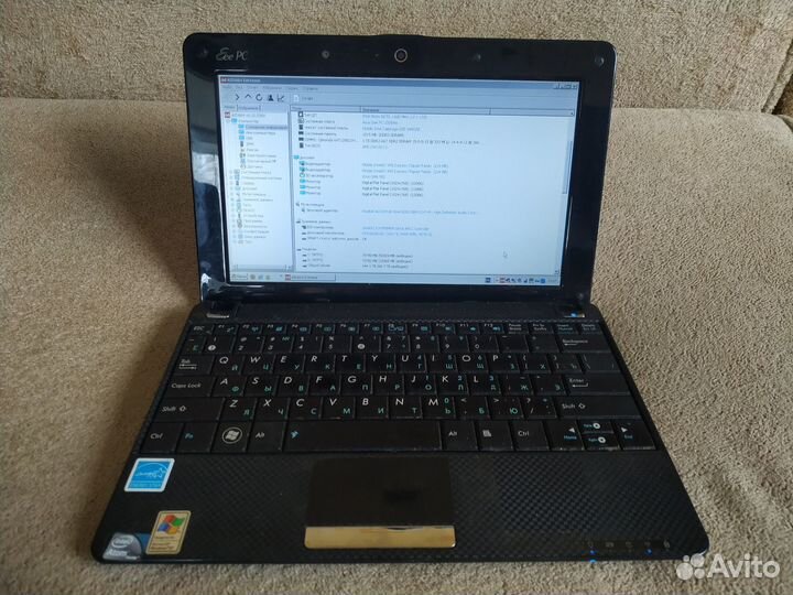 2 ноутбука: DNS A17 и Asus Eee 1001