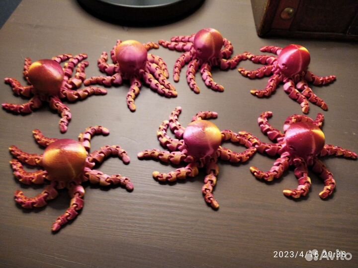 Подвижные осьминоги