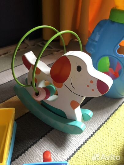 Развивающие игрушки 0+ коробкой