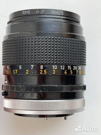 Объектив canon fd 100mm 2.8 s.s.c