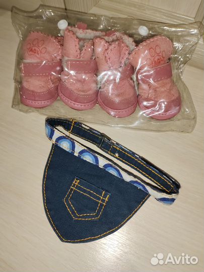 Ботинки для маленьких собак