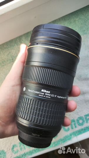 Объектив nikon 24 70 2.8