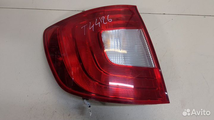 Фонарь (задний) Skoda SuperB, 2012