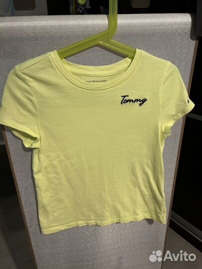Tommy hilfiger майки 6-7л оригинал