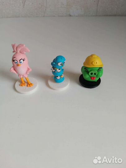 Фигурки из Энгри Бердс