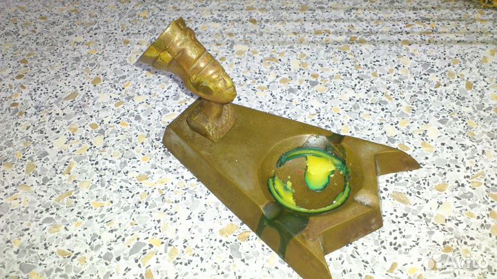 Пепельница СССР.бронза