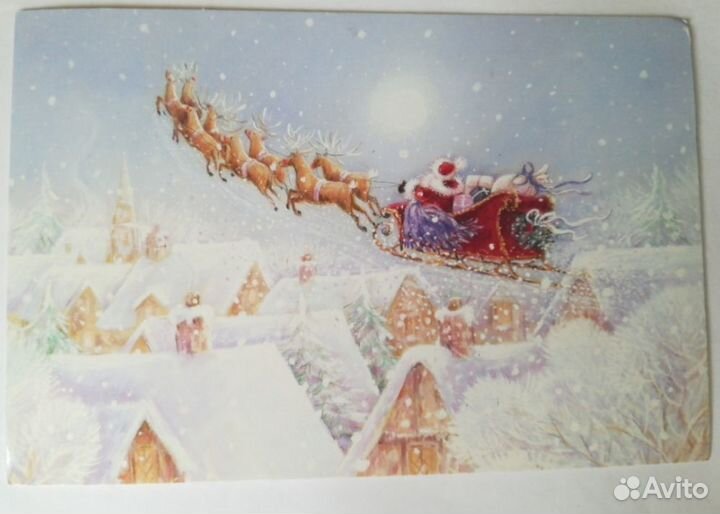 Продам открытки с новым годом