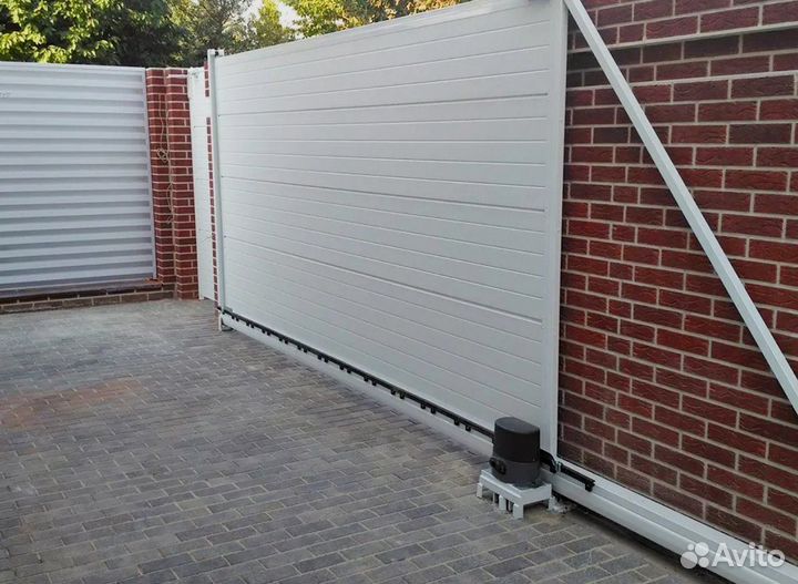 Откатные и раздвижные ворота. Под ключ