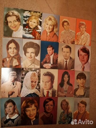 Актёры советского кино открытки и книга
