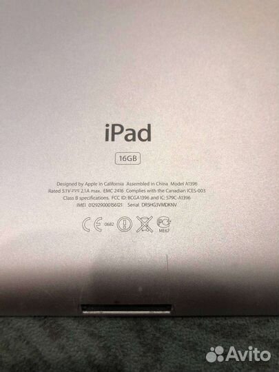iPad A1396