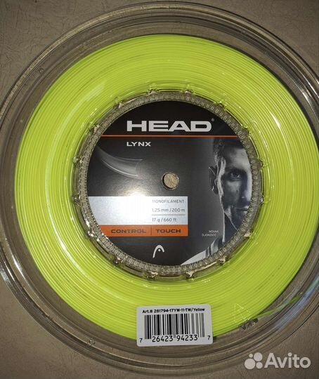 Head Lynx 1.25 теннисная струна