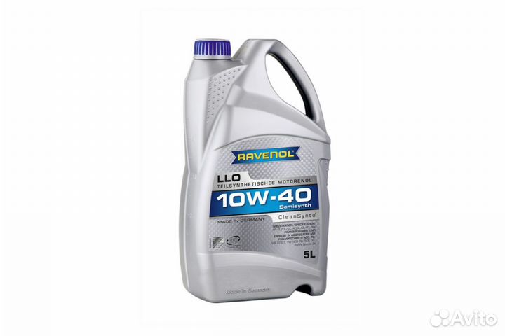 10w-40 Ravenol LLO 5л