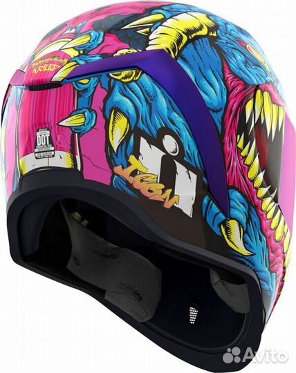 Шлем интеграл icon Airform Brozak XS Черный, Синий, Красный, Белый, Желтый Шлем интеграл icon Airfor