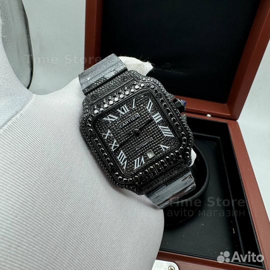 Cartier Santos Swiss Мужские часы premium