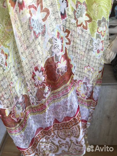 Палантин платок шёлк