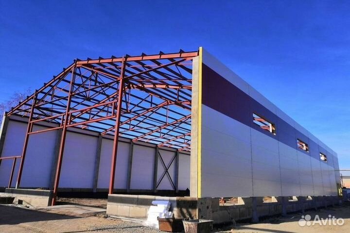 Строительство ангаров. Быстровозводимые здания