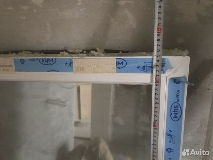 Пластиковая дверь одна толщина 7 и 2 окна