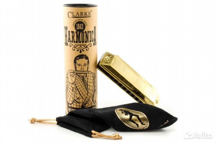 Губная гармошка Clarke Harmonica Victorian C