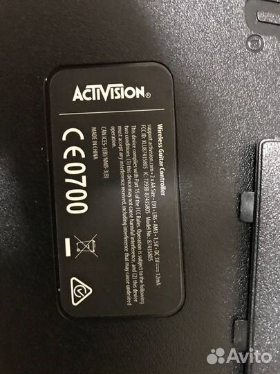 Гитара guitar hero live