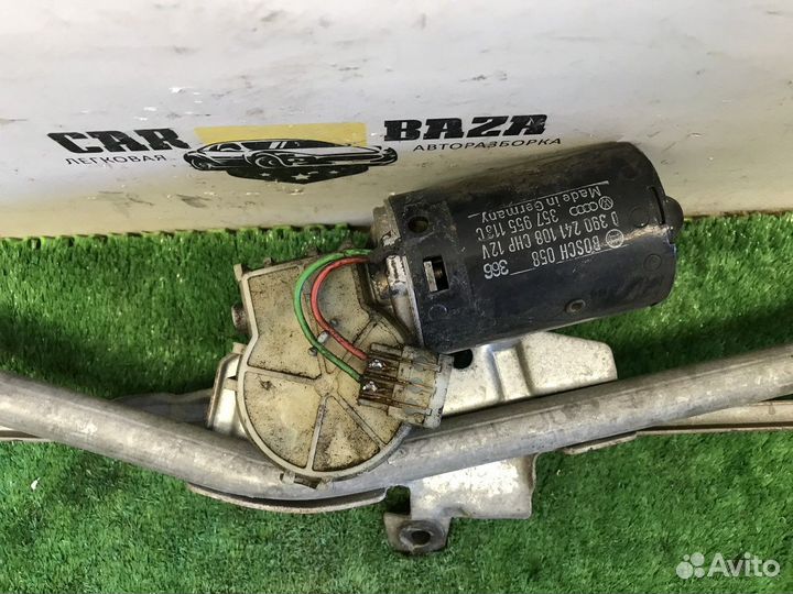 Трапеция стеклоочистителей с моторчиком