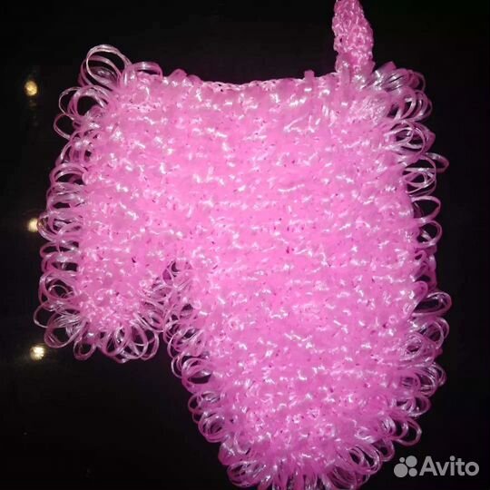 Мочалка ручной работы