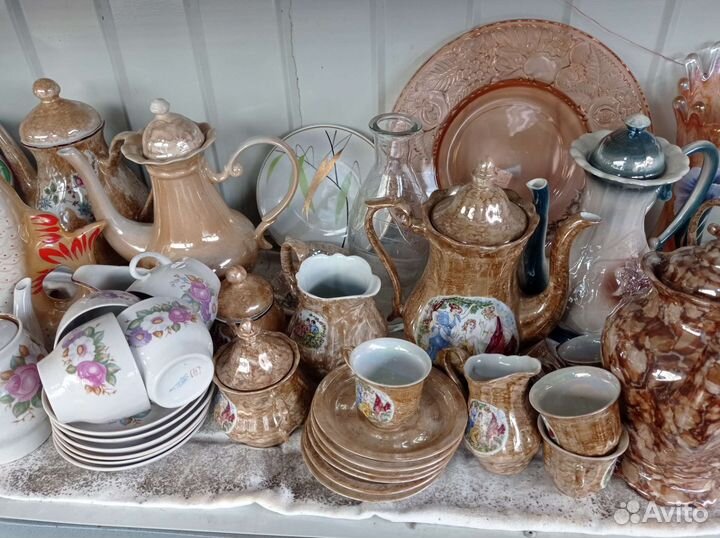 Большой выбор Советской посуды