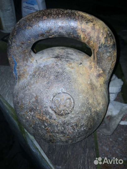 Гиря 2 пуда царская