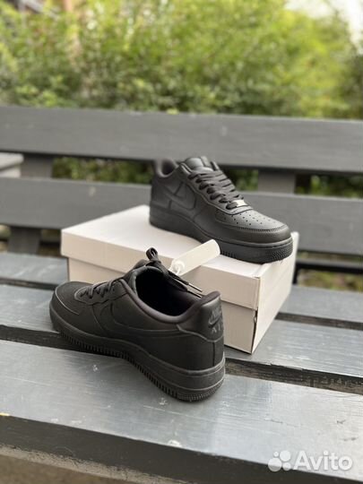 Nike air force 1 black оригинал