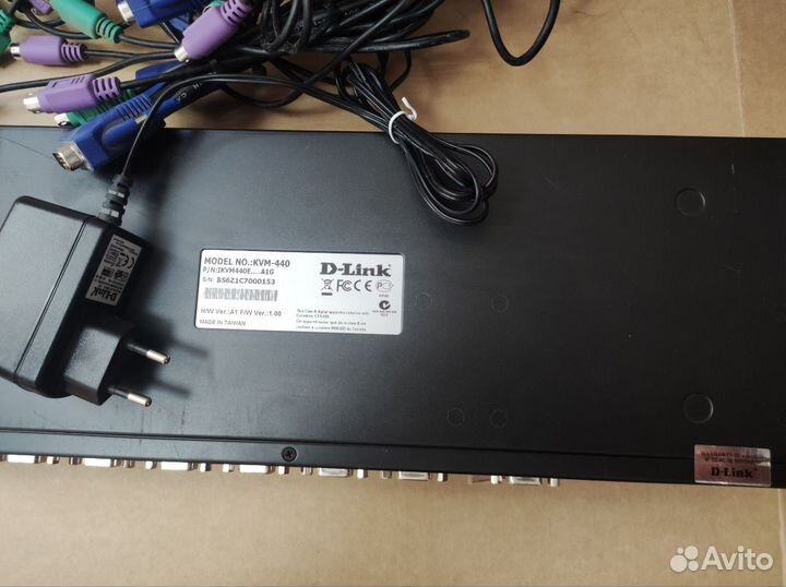 Переключатель KVM D-Link KVM-440