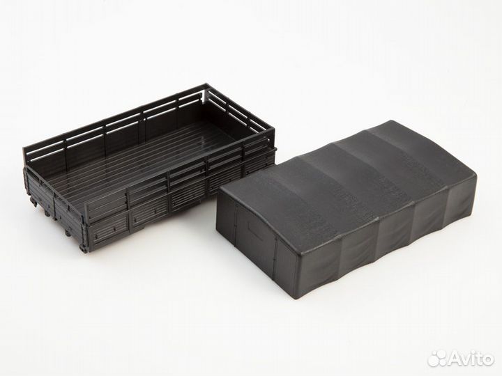 Сборная модель урал-4322 бортовой с тентом 1399AVD