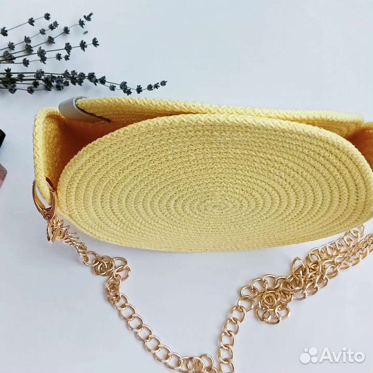Сумка круглая на плечо