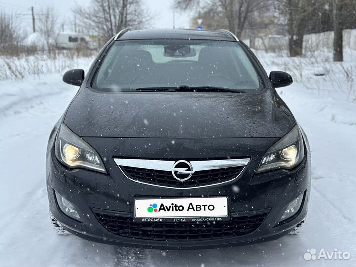 Opel Astra 1.4 AT, 2012, 206 200 км