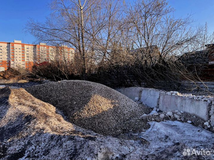Щебень гравийный под подушку