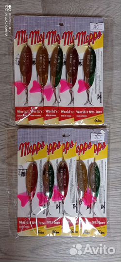 Блёсны, вертушки