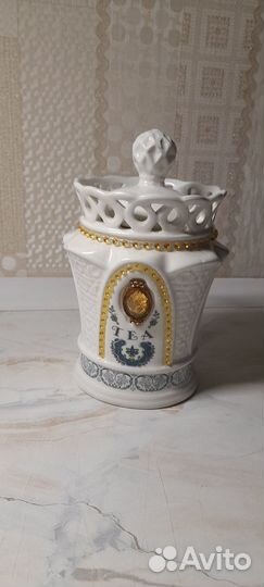 Баночка вазочка для чая подарочная