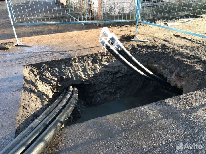 Прокол под дорогой. Гнб. Горизонтальное бурение