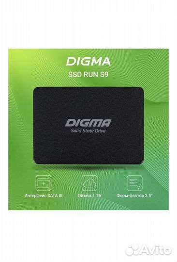 Ssd диск на 1Tb (новый) гарантия Citilink до 2027