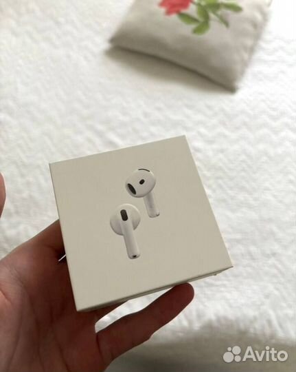 AirPods 4 новые. Оригинал с шумоподавлением